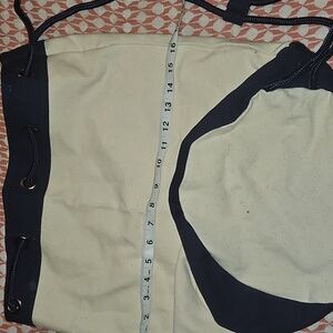 Canvas Drawstring Backpack